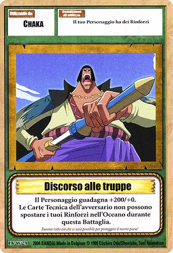 LK-W29 Discorso alle Truppe comune -NEAR MINT-