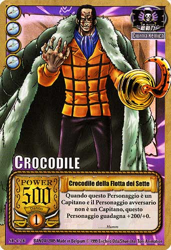 SB-C26 Crocodile della Flotta dei Sette rara foil -NEAR MINT-
