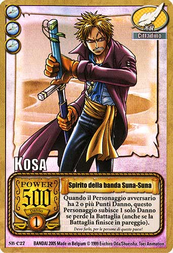 SB-C27 Spirito della Banda Suna-Suna rara foil -NEAR MINT-