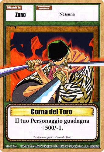 SB-W15 Corna del Toro comune -NEAR MINT-