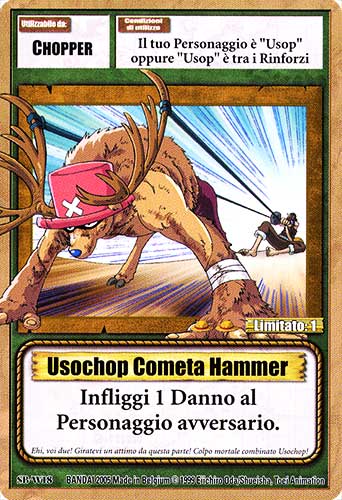 SB-W18 Usochop Cometa Hammer comune -NEAR MINT-