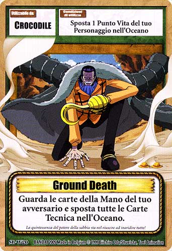 SB-W20 Ground Death comune -NEAR MINT-