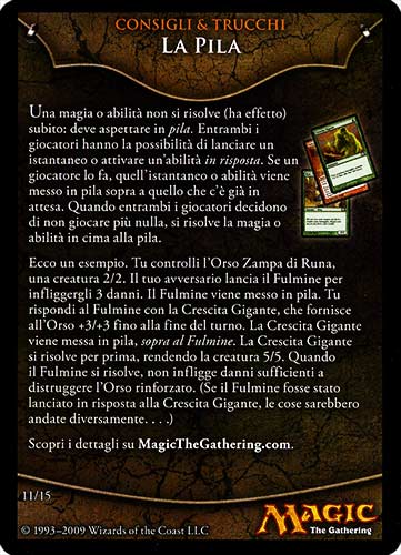 11 / 15 La Pila comune -NEAR MINT-