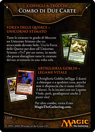 12 / 15 Combo di Due Carte comune -NEAR MINT-