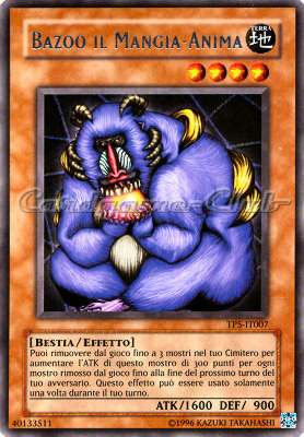 TP5-IT007 Bazoo il Mangia-Anima rara Unlimited (IT) -NEAR MINT-