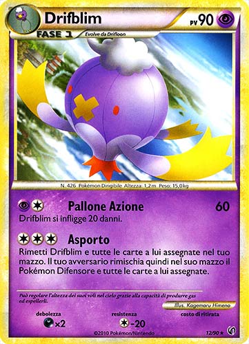 12 / 90 Drifblim rara (IT) -NEAR MINT-