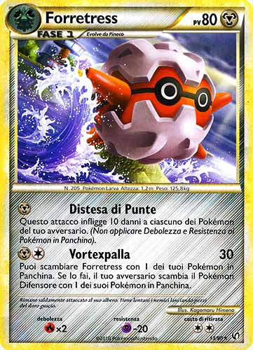 13 / 90 Forretress rara (IT) -NEAR MINT-