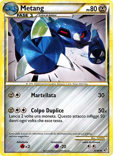 30 / 90 Metang non comune (IT) -NEAR MINT-