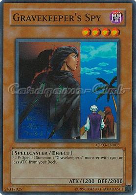 CP03-EN003 Gravekeeper's Spy super rara (EN) -NEAR MINT-