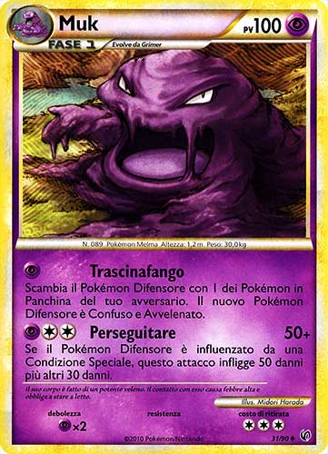 31 / 90 Muk non comune (IT) -NEAR MINT-