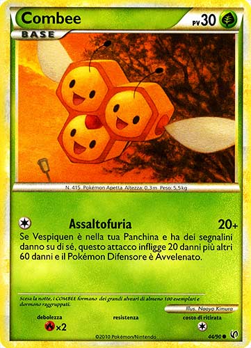 44 / 90 Combee comune (IT) -NEAR MINT-