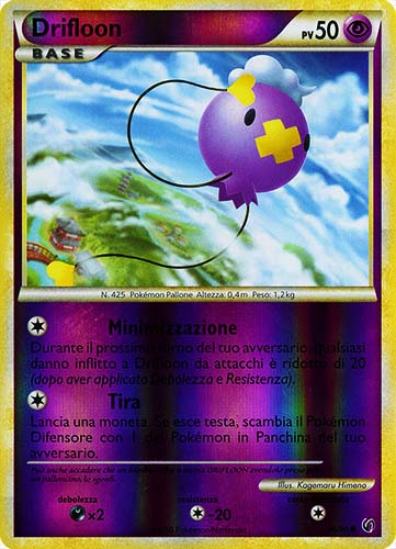 46 / 90 Drifloon comune foil reverse (IT) -NEAR MINT-