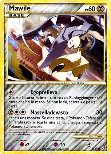 56 / 90 Mawile comune (IT) -NEAR MINT-