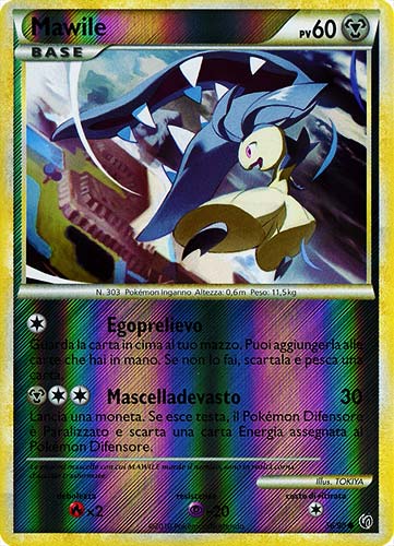 56 / 90 Mawile comune foil reverse (IT) -GOOD-