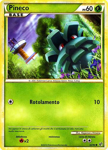 62 / 90 Pineco comune (IT) -NEAR MINT-