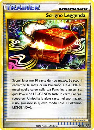 75 / 90 Scrigno Leggenda non comune (IT) -NEAR MINT-