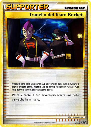 78 / 90 Tranello del Team Rocket non comune (IT) -PLAYED-