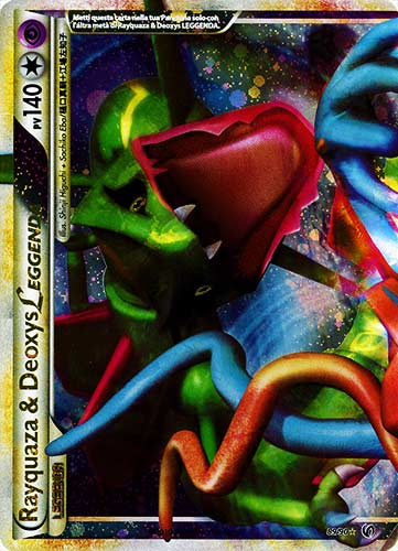 89 / 90 Rayquaza & Deoxys Leggenda rara foil (IT) -NEAR MINT-