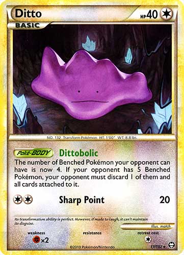 017 / 102 Ditto rara (EN) -NEAR MINT-