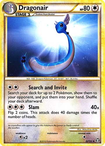 032 / 102 Dragonair non comune (EN) -NEAR MINT-