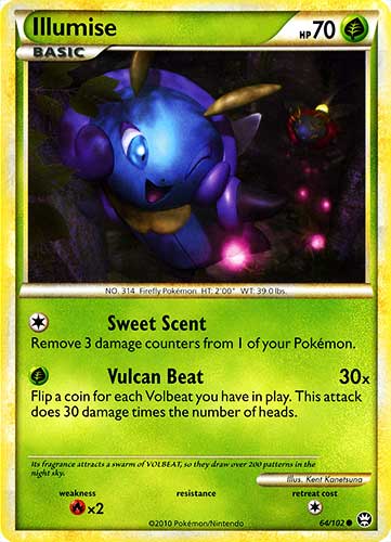 064 / 102 Illumise comune (EN) -NEAR MINT-