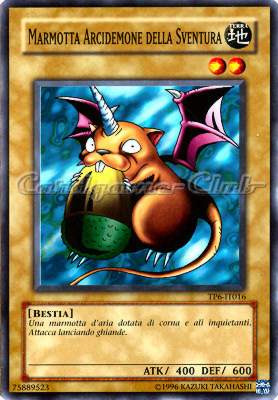 TP6-IT016 Marmotta Arcidemone della Sventura comune Unlimited (IT) -NEAR MINT-