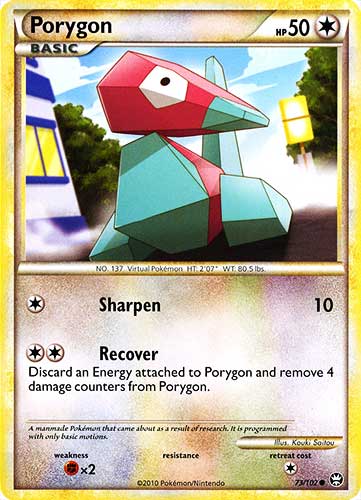 073 / 102 Porygon comune (EN) -NEAR MINT-