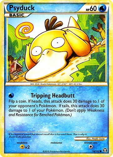 074 / 102 Psyduck comune (EN) -NEAR MINT-