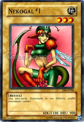 TP6-IT018 Nekogal #1 comune Unlimited (IT)  -GOOD-