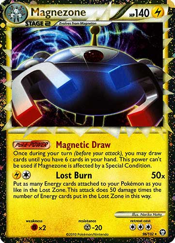 096 / 102 Magnezone rara prime foil (EN) -NEAR MINT-