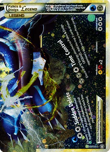 102 / 102 Palkia & Dialga Legend rara foil (EN) -NEAR MINT-