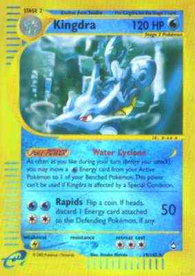 019 / 147 Kingdra rara foil reverse (EN) -NEAR MINT-