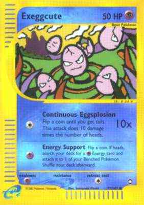 077 / 147 Exeggcute comune foil reverse (EN) -NEAR MINT-