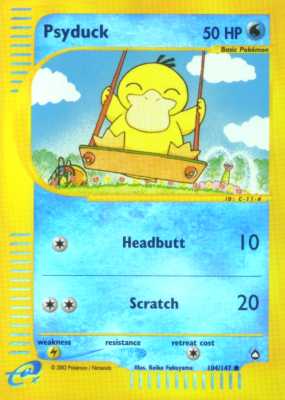 104 / 147 Psyduck comune foil reverse (EN) -NEAR MINT-