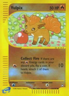 116 / 147 Vulpix comune foil reverse (EN) -NEAR MINT-