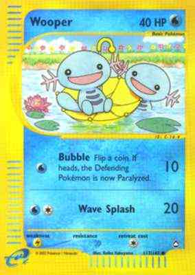 117 / 147 Wooper comune foil reverse (EN)  -PLAYED-