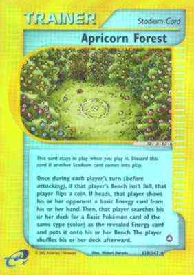 118 / 147 Apricorn Forest rara foil reverse (EN) -NEAR MINT-