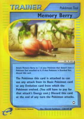 128 / 147 Memory Berry non comune foil reverse (EN) -NEAR MINT-