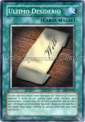 TP7-IT015 Ultimo Desiderio comune Unlimited (IT) -NEAR MINT-