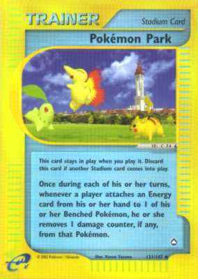 131 / 147 Pokemon Park non comune foil reverse (EN) -NEAR MINT-