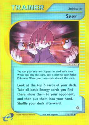 133 / 147 Seer non comune foil reverse (EN) -NEAR MINT-