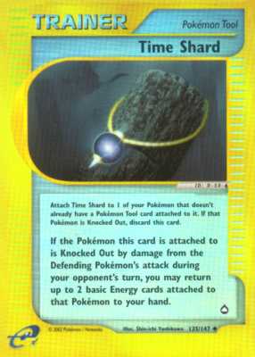 135 / 147 Time Shard non comune foil reverse (EN) -NEAR MINT-