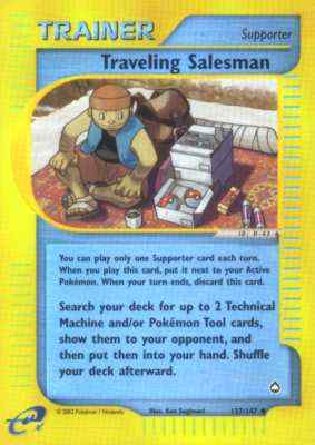 137 / 147 Traveling Salesman non comune foil reverse (EN) -NEAR MINT-