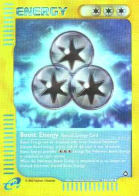 145 / 147 Boost Energy non comune foil reverse (EN) -NEAR MINT-