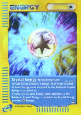 146 / 147 Crystal Energy non comune foil reverse (EN) -NEAR MINT-