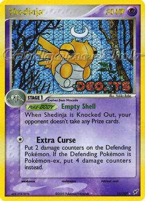 014 / 107 Shedinja rara foil speciale (EN) -NEAR MINT-