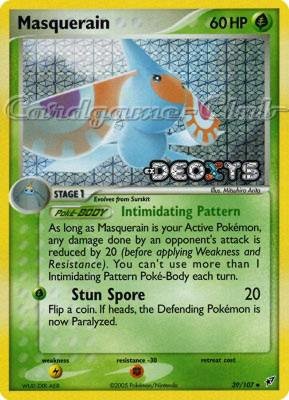 039 / 107 Masquerain non comune foil speciale (EN) -NEAR MINT-