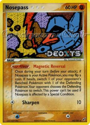 042 / 107 Nosepass non comune foil speciale (EN) -NEAR MINT-
