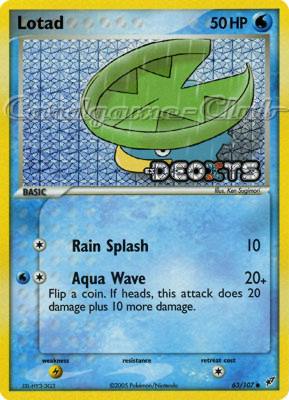 063 / 107 Lotad comune foil speciale (EN) -NEAR MINT-