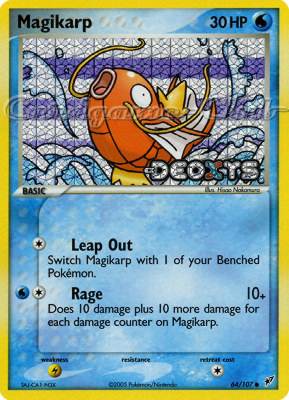 064 / 107 Magikarp comune foil speciale (EN) -NEAR MINT-